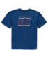 Пижама Concepts Sport New York Mets Big and Tall T-shirt and Shorts