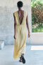 Фото #4 товара Платье с вышивкой и бусинами — zw collection ZARA