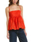 Фото #1 товара Staud Theo Top Women's Red 4