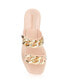 ფოტო #6 პროდუქტის Women's Naveen Chain Jelly Slide Flat Sandals