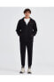 M Essential Full Zip Hoodie Sweatshirt Erkek Siyah Fermuarlı Eşofman Üstü S232439-001