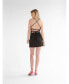 Фото #2 товара Women's Sleeveless summer mini dress with open back