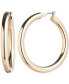 ფოტო #1 პროდუქტის Medium Tubular Hoop Earrings, 1.28"