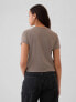 Фото #2 товара Organic Cotton Vintage Shrunken T-Shirt