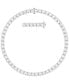 Фото #1 товара Swarovski rhodium-Plated Millenia All-Around Necklace, 15" + 2" extender