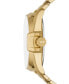 ფოტო #2 პროდუქტის Men's Ms9 Three-Hand Date Gold-Tone Stainless Steel Bracelet Watch 44mm and Necklace Set