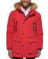 Men's Parka with a Faux Fur-Hood Jacket, Created for Macy's