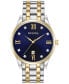 Фото #1 товара Наручные часы Versace Palazzo Empire Black Leather Strap Watch 39mm