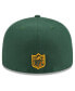 Фото #4 товара Men's Green Green Bay Packers Main Patch 59FIFTY Fitted Hat