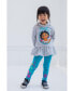 ფოტო #4 პროდუქტის Little Girls Encanto Mirabel Fashion Pullover Fleece Hoodie Legging to