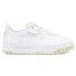 Puma Cali Dream Infuse Lace Up Womens White Sneakers Casual Shoes 38401101 8.5 - фото #1