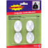 Фото #2 товара SUPERTITE Small Oval Self-Adhesive Hanger 4 Units