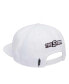 Men's White Maryland Eastern Shore Hawks Mascot Evergreen Wool Snapback Hat