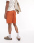 Topman – Lässige Cord-Shorts in Orange Оранжевый, W30 - фото #2