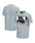 Фото #1 товара Men's Gray Distressed Muhammad Ali Fighting Photo Washed T-shirt