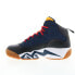 Fila MB 1BM01865-410 Mens Blue Leather Lace Up Athletic Basketball Shoes