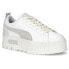 Фото #2 товара Puma Mayze Thrifted Platform Womens White Sneakers Casual Shoes 38986101
