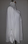 Status Chenault Long Sleeve Roll Up Blouse Lace up Ivory Size S