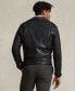 Фото #2 товара Men's Iconic Leather Motorcycle Jacket