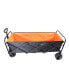 Фото #8 товара Foldable XL Beach Cart in Black & Orange