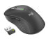 Фото #3 товара Logitech Signature M650 L Wireless Mouse for Business - Right-hand - Optical - RF Wireless + Bluetooth - 4000 DPI - Graphite