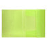LIDERPAPEL Folder with rubber flaps polypropylene DIN A4 opaque fluor yellow