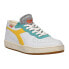 Diadora Mi Basket Row Cut Tennis Lace Up Mens White Sneakers Casual Shoes 17854