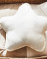 Children's muslin star cushion