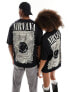 ASOS DESIGN unisex oversized graphic tee in black with Nirvana prints