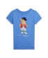 ფოტო #1 პროდუქტის Big Girls Polo Bear Cotton Jersey T-shirt