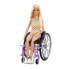 Фото #5 товара BARBIE Rubia Fashionist With Wheelchair Doll