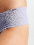 Dorina Lana nylon blend lace brief 2 pack in blue and ink