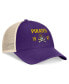 ფოტო #3 პროდუქტის Men's Purple ECU Pirates Heritage Waylon Trucker Adjustable Hat