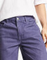 New Look 5 pocket straight trousers in blue