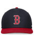 Фото #3 товара Men's Navy/Red Boston Red Sox Evergreen Two-Tone Snapback Hat