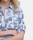 ფოტო #3 პროდუქტის Women's Printed Whimsical Long Sleeve Top