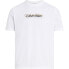 ფოტო #1 პროდუქტის CALVIN KLEIN Double Flock Logo short sleeve T-shirt