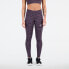 Фото #2 товара New Balance Women's Printed Impact Run Tight Purple Size M