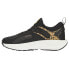 Фото #3 товара Puma Pwr Xx Nitro Safari Glam Training Womens Black Sneakers Athletic Shoes 376