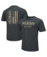 Men's Heathered Black Arizona Wildcats OHT Military-Inspired Appreciation Flag 2.0 T-shirt