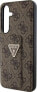 Фото #6 товара Guess Etui Guess GUHCS24MPGS4TDW Samsung Galaxy S24+ Plus hardcase Grip Stand 4G Triangle Strass brązowy/brown