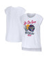 ფოტო #1 პროდუქტის Women's White 2024 MLB All-Star Game Muscle Tank Top