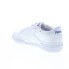 Reebok Club C 85 X U Mens White Leather Lace Up Lifestyle Sneakers Shoes