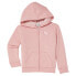 Фото #1 товара Puma Fleece Sherpa Lined Full Zip Hoodie Infant Girls Pink Casual Outerwear 8583