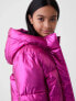 Kids Recycled Metallic Puffer Jacket