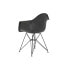 Chair with Armrests DKD Home Decor Dark grey Metal 64 x 59 x 84 cm