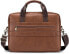 Фото #30 товара SPAHER Laptop Bag 14/15.6 Inch Briefcase Men's Business Bag Work Bag Men's Genuine Leather Bag Men's Shoulder Bag Messenger Bag Men Gift for Men
