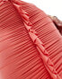 Фото #3 товара ASOS DESIGN halter cut out detail ruffle detail maxi dress in coral