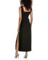 The Kooples Velour Panel Midi Dress Women's