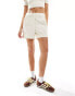 JJXX high waisted tailored short in white